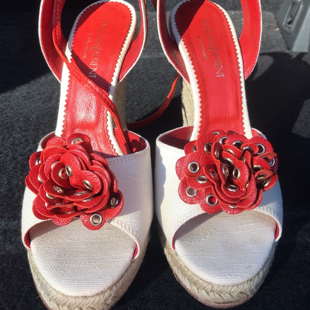 Yves Saint Laurent wedge